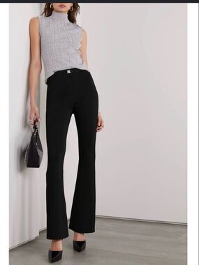 Givenchy Black Boot-Cut Flared Pants